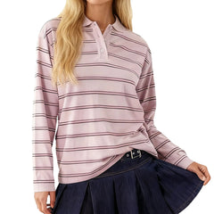 Polka Dot Rugby Polo Shirt