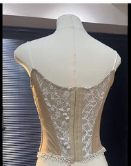 Lace Fishbone Corset Top
