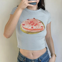 Cake Graphic Print Tee - Free From Label