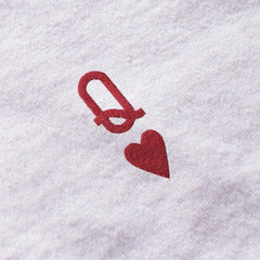 Queen of Hearts Letter Embroidered T Shirt