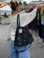 White Bowknot Sweater