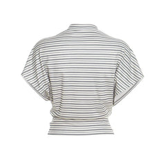 Round Neck Striped Print Pullover T-shirt