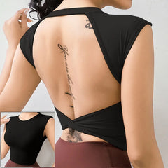 Short Sleeve Blouse Plus Size Fitness Workout Shirt