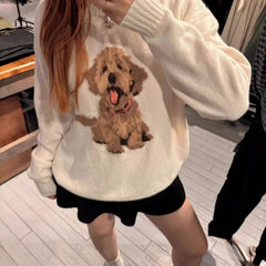 Puppy Knitted Sweater