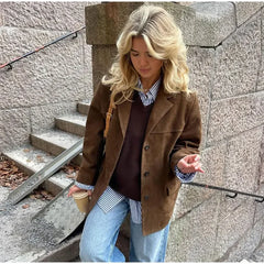 Brown Suede Jacket