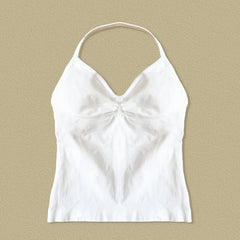 Halter Seamless Tank With Removable Pads