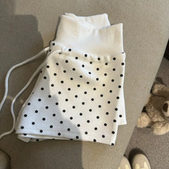 Polka Dot Drawstring Shorts