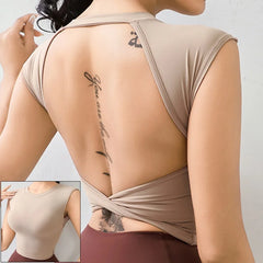 Short Sleeve Blouse Plus Size Fitness Workout Shirt