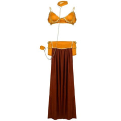 “Star Wars Return of the Jedi Leia cosplay outfit”