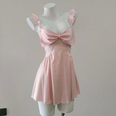 Fairy Hollow Out Bow Nightdress