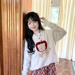 Kawaii Bear Sweater Free From Label