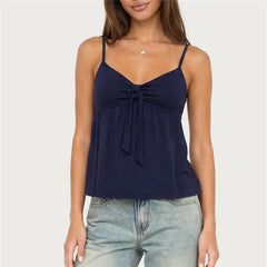 Front Tie Knot Cami Top