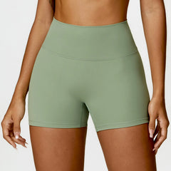 Women High Waist Scrunch Butt Shorts