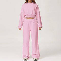 2PCS Fitness Gym Workout Tracksuit