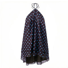 Halter Tie Flowy A-line Mini Dress