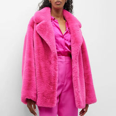 Long Faux Fur Coat - Free From Label