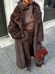 Faux Fur Coat
