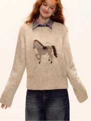Horse Knit Jumper