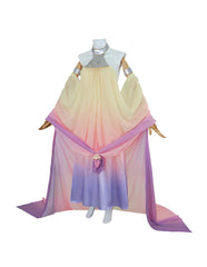 “Star Wars Padmé Lake Retreat gown with pastel colors”