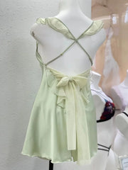 Ruffles Butterfly Mesh Nightdress