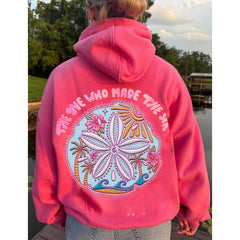 Sunrise Creator Embroidery Graphic Hoodie