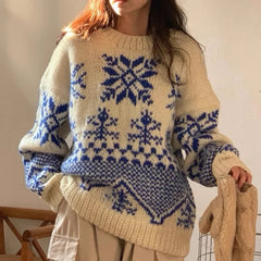 Jacquard Christmas Sweater Free From Label