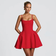 A-line Cami Mini Dress