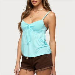 Front Tie Knot Cami Top