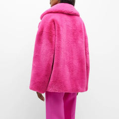 Long Faux Fur Coat - Free From Label