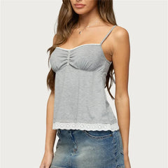 Lace Trim Camisole Top