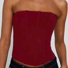 Mesh Zip Corset
