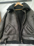 Faux Suede Lining Jacket