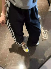 Lace Stripe Bow Trackpants Free From Label