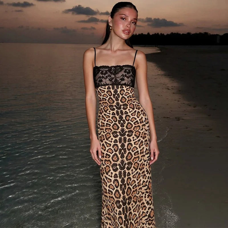 chinese dress ladies Angelica - Lace Trim Midi Dress