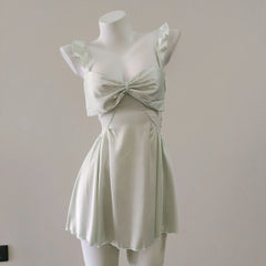 Fairy Hollow Out Bow Nightdress