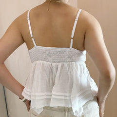 V Neck Spaghetti Strap Camisole Top