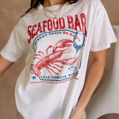 Seafood Bar Lobster Graphic Top