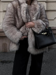 Faux Fur Coat