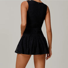 Lace Romper Gym Mini Sports Dress