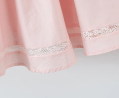 Pink Bow Spaghetti Strap Boned Corset Mini Dress