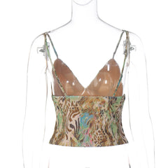 Sequin Strap Cami Top