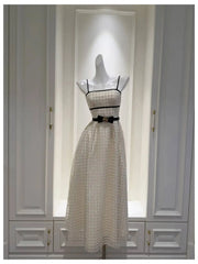 White Sequin Bead Embroidery Strapless Dress