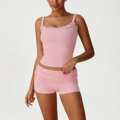 High Waist Bell-bottoms Fitness Bra Sports Suit