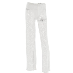 Lace Sheer Trousers - Free From Label