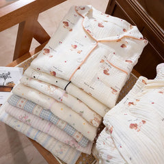 Printed Cotton Pajama Set