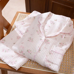 Printed Cotton Pajama Set