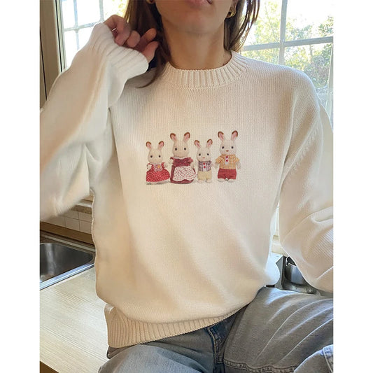 White Rabbit Knitted Sweater