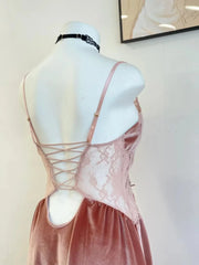 Velvet Lace Side Cut Out Nightdress