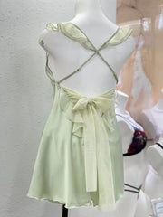 Ruffles Butterfly Mesh Nightdress