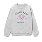 Beverly Hills Tennis Club Grey Sweatshirt Crewneck